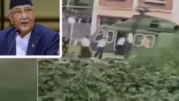 নেপালের সদ্য সাবেক প্রধানমন্ত্রী কে পি শর্মা অলি