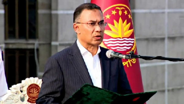 বাংলাদেশে নতুন প্রধানমন্ত্রী তারেক রহমান