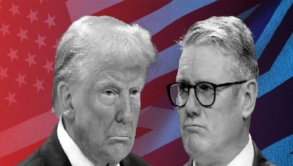 ব্রিটিশ প্রধানমন্ত্রী কিয়ার স্টারমার ও মার্কিন প্রেসিডেন্ট ডোনাল্ড ট্রাম্প