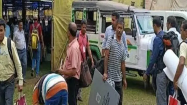রাত পোহালেই পশ্চিমবঙ্গের বিধানসভা নির্বাচন