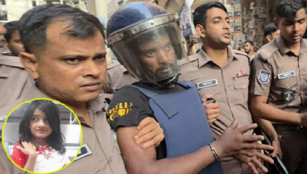 রাজধানীর পল্লবীতে শিশু রামিসাকে ধর্ষণের পর হত্যা করে আসামি সোহেল রানা