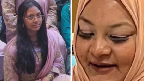 স্ত্রী যুক্তরাজ্যের সাসেক্সের ওয়েস্ট মার্সি সমুদ্রসৈকতে জোয়ারের পানিতে নিহত সেলিনা রহমান (৪২), তাদের মেয়ে সামিয়া রহমান (১৫)
